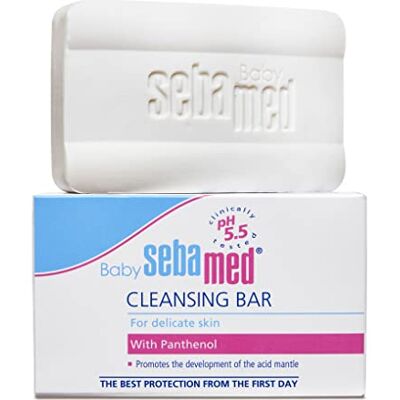SEBAMED Lot de 4 barres nettoyantes pour bébé, boîtes de 100 ml SEBAMED Lot de 4 barres nettoyantes pour bébé, boîtes de 100 ml