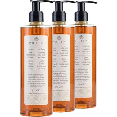 Prija thehotelery.de Savon liquide avec bouteilles de ginseng de 380 ml, savon revitalisant, spa, hôtel, luxe hôtelier, cosmétique d'hôtel, savon italien pour les mains (3) Prija thehotelery.de Savon liquide avec bouteilles de ginseng de 380 ml, savon revitalisant, spa, hôtel, luxe hôtelier, cosmétique d'hôtel, savon italien pour les mains (3)