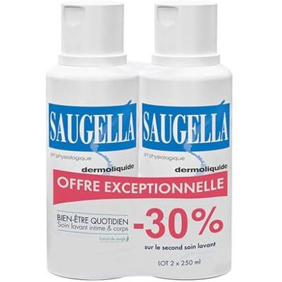 Saugella Dermoliquide 2x250ml Saugella Dermoliquide 2x250ml