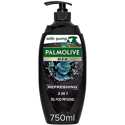 Palmolive Men Refreshing Gel douche rafraîchissant pour homme 3 en 1 750 ml Palmolive Men Refreshing Gel douche rafraîchissant pour homme 3 en 1 750 ml