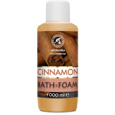 Trust Mousse de Bain Cannelle 1000 ml Huile Essentielle de Cannelle Naturel Bath foam Calming Soin du Corps Beauté Bain Détente Aromathérapie Spa Bains Moussants Bath foam Cinnamon Trust Mousse de Bain Cannelle 1000 ml Huile Essentielle de Cannelle Naturel Bath foam Calming Soin du Corps Beauté Bain Détente Aromathérapie Spa Bains Moussants Bath foam Cinnamon