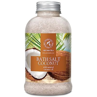 Trust Zee badzout KOKOS 600 g bad zeezout met natuurlijke kokosolie aromatherapie badkuip lichaamsverzorging goede slaap baden ontspanning goed humeur badtoevoeging kokosbadgeur Trust Zee badzout KOKOS 600 g bad zeezout met natuurlijke kokosolie aromatherapie badkuip lichaamsverzorging goede slaap baden ontspanning goed humeur badtoevoeging kokosbadgeur
