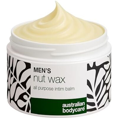 Australian Bodycare Cire intime pour homme contre la sueur, les irritations et les odeurs dans la zone intime – avec beurre de karité, squalane et bisabolol apaisant Australian Bodycare Cire intime pour homme contre la sueur, les irritations et les odeurs dans la zone intime – avec beurre de karité, squalane et bisabolol apaisant