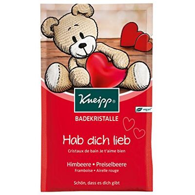 Kneipp Lot de 6 cristaux de bain Hab dich lieb, 6 x 60 g Kneipp Lot de 6 cristaux de bain Hab dich lieb, 6 x 60 g