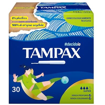 Tampax Super Tampon 30 Unités Tampax Super Tampon 30 Unités