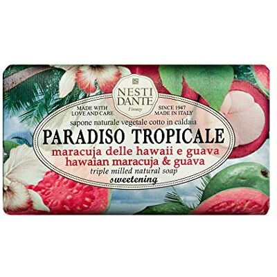Nesti Dante Paradiso Tropical Savon hawaïen Maracuja & Goyave 250 g Nesti Dante Paradiso Tropical Savon hawaïen Maracuja & Goyave 250 g