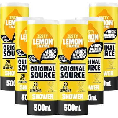 Gel Douche Original Source Citron et Arbre à Thé - Gel Douche Gel Douche Original Source Citron et Arbre à Thé - Gel Douche