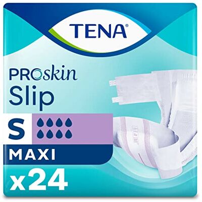 TENA Proskin Maxi (taille S) Slip d'incontinence – 24 pièces TENA Proskin Maxi (taille S) Slip d'incontinence – 24 pièces