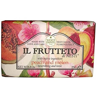 Nesti Dante 6641-03 Il Frutteto Savon à la pêche et au melon 250 g Nesti Dante 6641-03 Il Frutteto Savon à la pêche et au melon 250 g