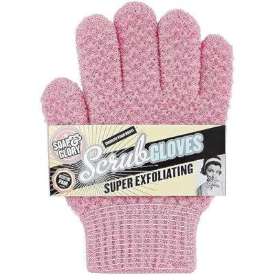 Soap & Glory THE EXFOLI-GREAT exfoliating gloves 2 u Soap & Glory THE EXFOLI-GREAT exfoliating gloves 2 u