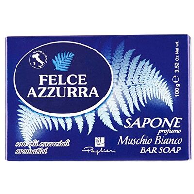 Felce Azzurra Savon parfum de musc blanc, 100 g Felce Azzurra Savon parfum de musc blanc, 100 g
