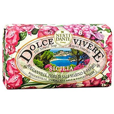 Nesti Dante Dolce Vivere Savon Sicilia 665210 en bloc de savon 250 g, unisexe, convient à tous les types de peaux Nesti Dante Dolce Vivere Savon Sicilia 665210 en bloc de savon 250 g, unisexe, convient à tous les types de peaux