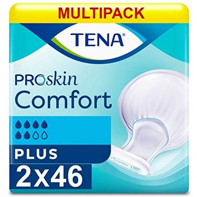 TENA Comfort Plus avec ConfioAir™ Lot de 2 boîtes de 46 coussinets TENA Comfort Plus avec ConfioAir™ Lot de 2 boîtes de 46 coussinets