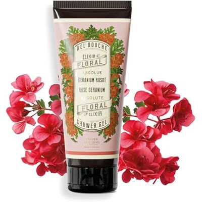Panier des Sens Gel douche géranium rose 200 ml naturel, pH doux, nourrissant Gel douche hydratant pour homme et femme à l'huile d'olive 95 % d'ingrédients naturels, végétalien, parfum floral Panier des Sens Gel douche géranium rose 200 ml naturel, pH doux, nourrissant Gel douche hydratant pour homme et femme à l'huile d'olive 95 % d'ingrédients naturels, végétalien, parfum floral