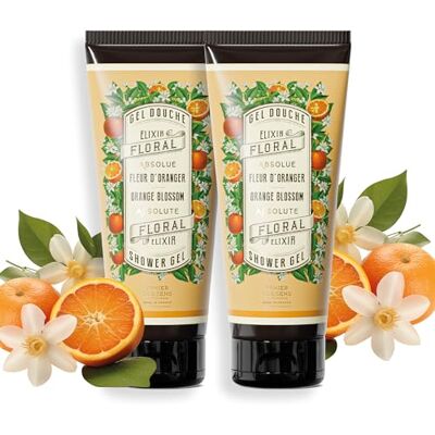 Panier des Sens Duo Gel Douche Hydratant Fleur d’Oranger 2x200ml Duo 2x200ml pratique, nettoie sans dessécher, 95% naturel, huile d’olive, parfum fleur d’oranger solaire. Panier des Sens Duo Gel Douche Hydratant Fleur d’Oranger 2x200ml Duo 2x200ml pratique, nettoie sans dessécher, 95% naturel, huile d’olive, parfum fleur d’oranger solaire.