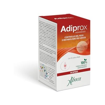 Aboca Adiprox Advanced Contrôle du poids et du métabolisme des graisses 50 gélules Aboca Adiprox Advanced Contrôle du poids et du métabolisme des graisses 50 gélules
