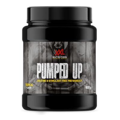 XXL Nutrition Pump'd Pré-Workout Sans Stimulants Fruits Tropicaux 600 grammes (30 doses) XXL Nutrition Pump'd Pré-Workout Sans Stimulants Fruits Tropicaux 600 grammes (30 doses)