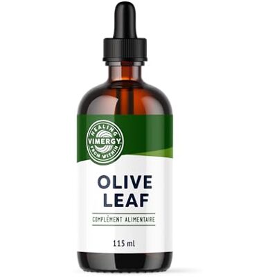 Vimergy Feuilles d'Olivier, 57 Portions – Extrait Feuilles Olivier Liquide – Complément Végétalien – Formulé sans Sucre ni Liant – Sans OGM et sans Gluten (115 ml) Vimergy Feuilles d'Olivier, 57 Portions – Extrait Feuilles Olivier Liquide – Complément Végétalien – Formulé sans Sucre ni Liant – Sans OGM et sans Gluten (115 ml)