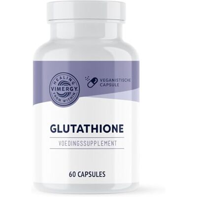 Vimergy Glutathion Capsules 60 Porties (150mg) – L-Glutathion Cellulaire Antioxidant – Glutathione Supplement – Veganistische Capsule Zonder Geleermiddelen – Non-Gmo, Glutenvrij, Kosher Vimergy Glutathion Capsules 60 Porties (150mg) – L-Glutathion Cellulaire Antioxidant – Glutathione Supplement – Veganistische Capsule Zonder Geleermiddelen – Non-Gmo, Glutenvrij, Kosher