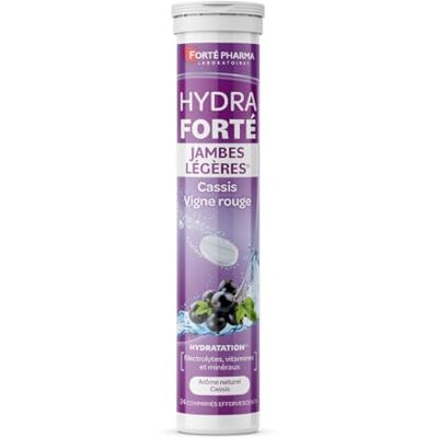 Forte Pharma Forté Pharma Hydra Forté Light Legs Électrolytes, Vigne Rouge, Minéraux, Magnésium, Cassis Hydratation, Jambes lourdes, Circulation 24 comprimés effervescents cassis, 1 à 2/jour Forte Pharma Forté Pharma Hydra Forté Light Legs Électrolytes, Vigne Rouge, Minéraux, Magnésium, Cassis Hydratation, Jambes lourdes, Circulation 24 comprimés effervescents cassis, 1 à 2/jour