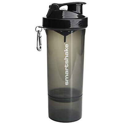 Smartshake Shaker SS-SG 500 ml/18 oz Slim Poudre Noir Smartshake Shaker SS-SG 500 ml/18 oz Slim Poudre Noir