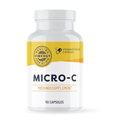 Vimergy Micro-C Capsules 500mg Vitamine C, Minder zure Vitamine C Rozenbottels Voor het Immuunsysteem en het Bewegingsapparaat – Geen Gluten, Kosher, Veganistisch (90 Stuks) Vimergy Micro-C Capsules 500mg Vitamine C, Minder zure Vitamine C Rozenbottels Voor het Immuunsysteem en het Bewegingsapparaat – Geen Gluten, Kosher, Veganistisch (90 Stuks)