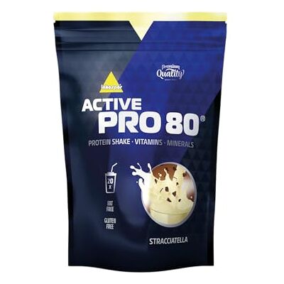 inkospor Active Pro 80 Protein Shake, Stracciatela, sac de 500 g inkospor Active Pro 80 Protein Shake, Stracciatela, sac de 500 g