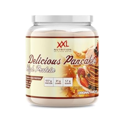 XXL Nutrition Delicious Protein Pancakes 18g Protéines, Crêpes Protéinées Neutre 1000g XXL Nutrition Delicious Protein Pancakes 18g Protéines, Crêpes Protéinées Neutre 1000g