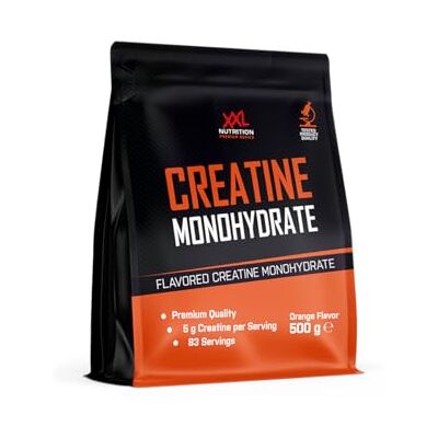 XXL Nutrition Creatine Monohydraat 100% Créatine Monohydrate Orange 500g (100 doses) XXL Nutrition Creatine Monohydraat 100% Créatine Monohydrate Orange 500g (100 doses)