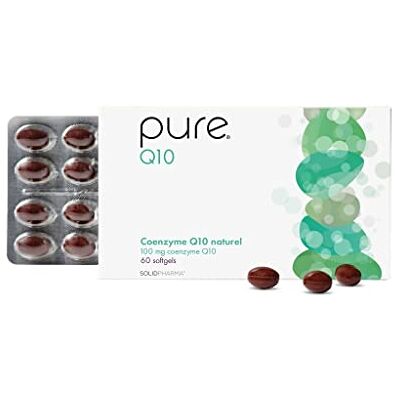 Pure Q10 – 60 Comprimés Hautement Dosés, Comprimés Véganes, Complément Alimentaire pour renforcer les muscles et les cellules Pure Q10 – 60 Comprimés Hautement Dosés, Comprimés Véganes, Complément Alimentaire pour renforcer les muscles et les cellules