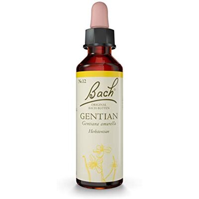 Bach Original -Blüten Nr. 12 Gentian Herbstenzian Tropfen, 20 ml Solution Bach Original -Blüten Nr. 12 Gentian Herbstenzian Tropfen, 20 ml Solution