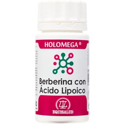 EQUISALUD Holomega Berbérine Acide Lipoïque 50 Capsules EQUISALUD Holomega Berbérine Acide Lipoïque 50 Capsules