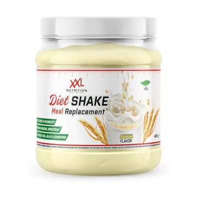 XXL Nutrition Diet Shake Substituts de Repas Banane 480 grammes (12 shakes) XXL Nutrition Diet Shake Substituts de Repas Banane 480 grammes (12 shakes)