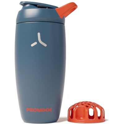PROMIXX Pursuit Geïsoleerde Shaker – 550ml Dubbelwandig Roestvrij Staal Eiwitmixer met Snap-Fit voor IJskoude Shakes – Lekvrij voor Fitness en Reizen – Middernachtblauw PROMIXX Pursuit Geïsoleerde Shaker – 550ml Dubbelwandig Roestvrij Staal Eiwitmixer met Snap-Fit voor IJskoude Shakes – Lekvrij voor Fitness en Reizen – Middernachtblauw