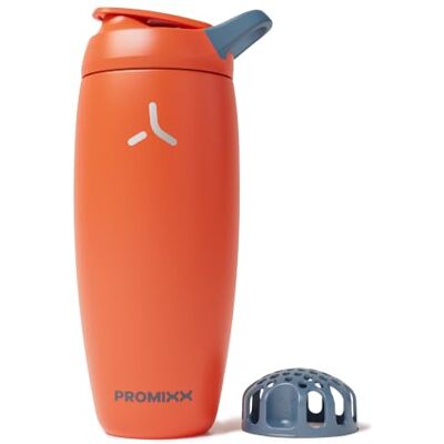 PROMIXX Pursuit Geïsoleerde Shaker – 700ml Dubbelwandig Roestvrij Staal Eiwitmixer met Snap-Fit voor IJskoude Shakes – Lekvrij voor Fitness en Reizen – Verbrand Oranje PROMIXX Pursuit Geïsoleerde Shaker – 700ml Dubbelwandig Roestvrij Staal Eiwitmixer met Snap-Fit voor IJskoude Shakes – Lekvrij voor Fitness en Reizen – Verbrand Oranje
