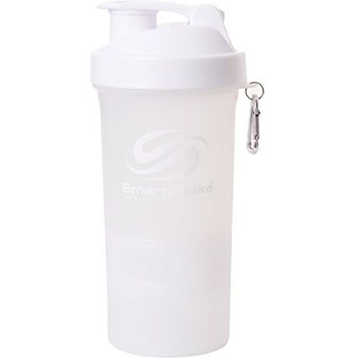 Smartshake Bouteille Shaker Multi-Storage originale 600ml Blanc pur Smartshake Bouteille Shaker Multi-Storage originale 600ml Blanc pur