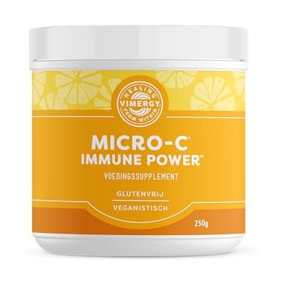 Vimergy Micro-C Sterke Weerstand, 139 Doseringen – Vitamine C 1000mg – Gebufferd Vitamine C-Poeder – Ondersteunt Immuunsysteem en Zenuwen – Glutenvrij – Veganistisch, 250g Vimergy Micro-C Sterke Weerstand, 139 Doseringen – Vitamine C 1000mg – Gebufferd Vitamine C-Poeder – Ondersteunt Immuunsysteem en Zenuwen – Glutenvrij – Veganistisch, 250g