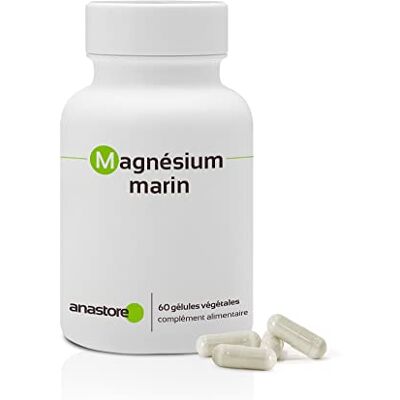 Anastore MAGNÉSIUM MARIN * 341 mg / 60 gélules * Titré à plus de 55% en magnésium élément * Energie (fatigue), Équilibre émotionnel, Performances sportives (douleurs musculaires) Anastore MAGNÉSIUM MARIN * 341 mg / 60 gélules * Titré à plus de 55% en magnésium élément * Energie (fatigue), Équilibre émotionnel, Performances sportives (douleurs musculaires)