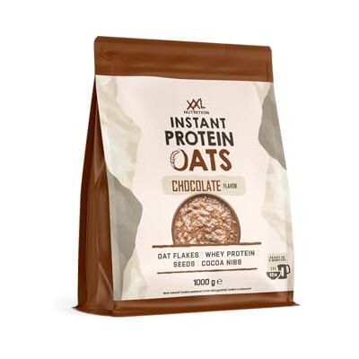 XXL Nutrition Instant Protein Oats Petit Déj' Protéiné, Flocons Chocolat 1000 grammes XXL Nutrition Instant Protein Oats Petit Déj' Protéiné, Flocons Chocolat 1000 grammes