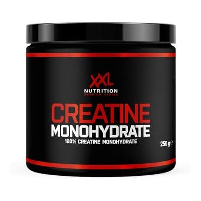 XXL Nutrition Creatine Monohydrate 100% Créatine Monohydrate Neutre 250g (50 doses) XXL Nutrition Creatine Monohydrate 100% Créatine Monohydrate Neutre 250g (50 doses)