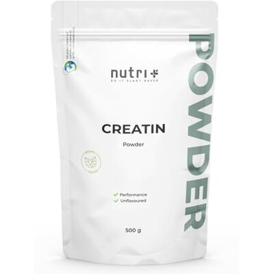 Nutri + Creatine Creapure 500 g Creatine Monohydrat Poudre 100% pure Ultrafine Neutre le plus haut dosage Vegan Qualité supérieure de l'Allemagne pour musculation Nutri + Creatine Creapure 500 g Creatine Monohydrat Poudre 100% pure Ultrafine Neutre le plus haut dosage Vegan Qualité supérieure de l'Allemagne pour musculation