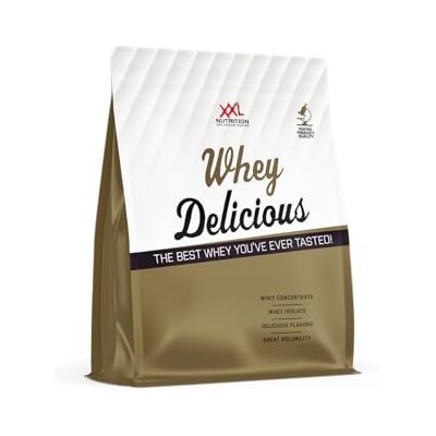 XXL Nutrition Whey Delicious 80% de Protéines Fraise/Banane 2500 grammes (83 shakes) XXL Nutrition Whey Delicious 80% de Protéines Fraise/Banane 2500 grammes (83 shakes)