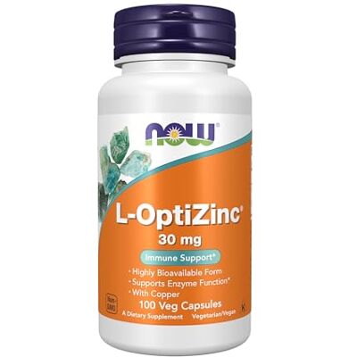 NOW L-OptiZinc 30 mg (100 capsules) NOW L-OptiZinc 30 mg (100 capsules)