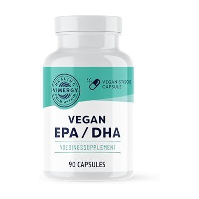 Vimergy Vegan EPA DHA (30 Porties) – 90 Stuks – Vegan Omega 3 EPA DHA Softgel Gemaakt Zonder Gelatine – Gmo-vrij, Glutenvrij, Koosjer Vimergy Vegan EPA DHA (30 Porties) – 90 Stuks – Vegan Omega 3 EPA DHA Softgel Gemaakt Zonder Gelatine – Gmo-vrij, Glutenvrij, Koosjer