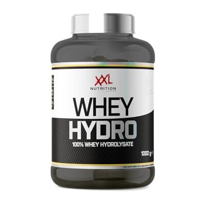XXL Nutrition Whey Hydro Jusqu'à 87,5% de Protéines Vanille 1000 grammes (33 shakes) XXL Nutrition Whey Hydro Jusqu'à 87,5% de Protéines Vanille 1000 grammes (33 shakes)