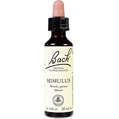 Bach Fleur de Mimulus Complément alimentaire avec extrait de fleurs de mimulus, raisin d'Alc 27% Vol, aide à gérer les émotions lorsque vous voulez avoir confiance 20 ml Bach Fleur de Mimulus Complément alimentaire avec extrait de fleurs de mimulus, raisin d'Alc 27% Vol, aide à gérer les émotions lorsque vous voulez avoir confiance 20 ml