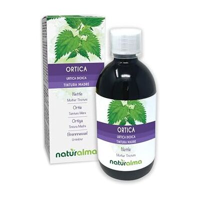 Naturalma Ortie (Urtica dioica) feuilles et racines Teinture Mère sans alcool Extrait liquide gouttes 500 ml Complément alimentaire Végétalien ou végan Naturalma Ortie (Urtica dioica) feuilles et racines Teinture Mère sans alcool Extrait liquide gouttes 500 ml Complément alimentaire Végétalien ou végan