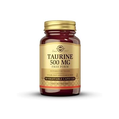 Solgar Taurine 500 mg / 50 cap, 60 g Solgar Taurine 500 mg / 50 cap, 60 g