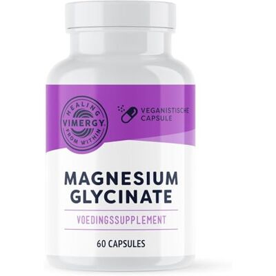 Vimergy Magnesium Glycinate Supplement – Testpak 60 Stuks Ondersteunt Energie en Reduceert Moeheid Magnesium Mineraal Suppletie Kurkuma en Gember Glutenvrij Non-GMO Keto/Paleo Vriendelijk Vimergy Magnesium Glycinate Supplement – Testpak 60 Stuks Ondersteunt Energie en Reduceert Moeheid Magnesium Mineraal Suppletie Kurkuma en Gember Glutenvrij Non-GMO Keto/Paleo Vriendelijk