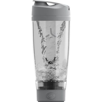 PROMIXX Pro Bouteille shaker de protéines électrique – Bouteille mélangeur automatique rechargeable avec lame en X, agite doucement en quelques secondes – Gobelet mélangeur portable sans BPA, 600 ml PROMIXX Pro Bouteille shaker de protéines électrique – Bouteille mélangeur automatique rechargeable avec lame en X, agite doucement en quelques secondes – Gobelet mélangeur portable sans BPA, 600 ml